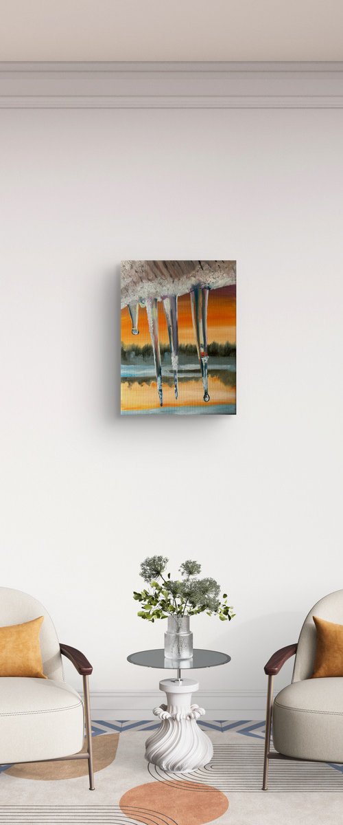 Frozen Drops by Aisylu Burangulova