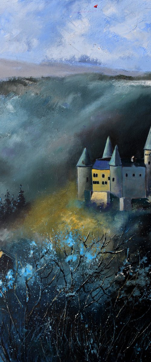 A medieval castle by Pol Henry Ledent