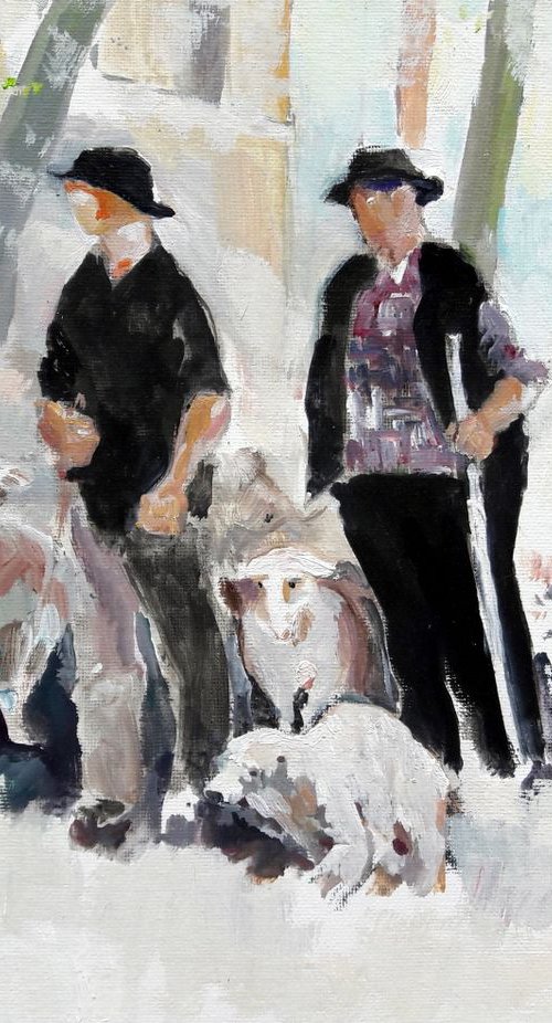 Troupeau de Bergers by Chris Walker