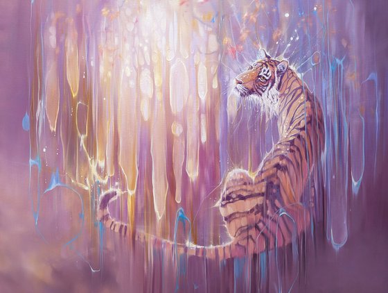 Tiger in the Ether Purple Ether