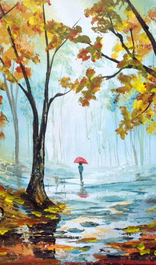 Autumn Walk by Marja Brown