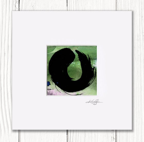 Enso Zen Circle Collection 1 - 4 Paintings