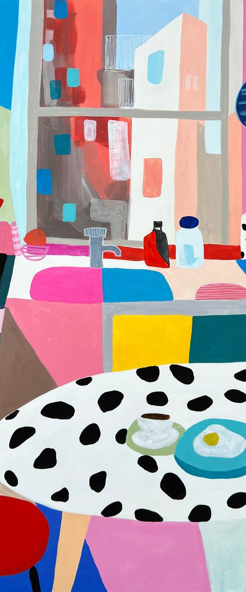 Colorful Morning in Kitchen by Sasha Robinson