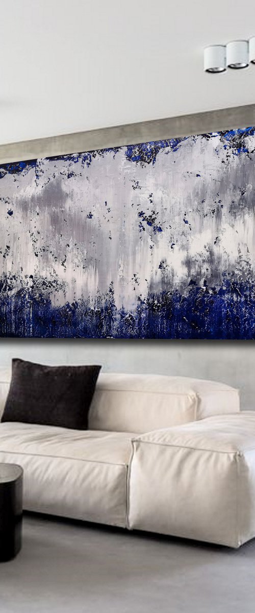 200x120cm. / Abstract Painting / Abstract 1241 by Alex Senchenko