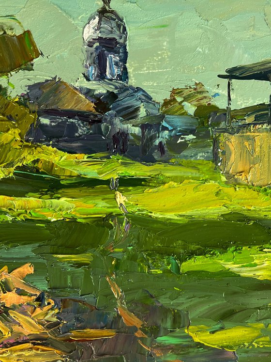 In the Village Courtyard