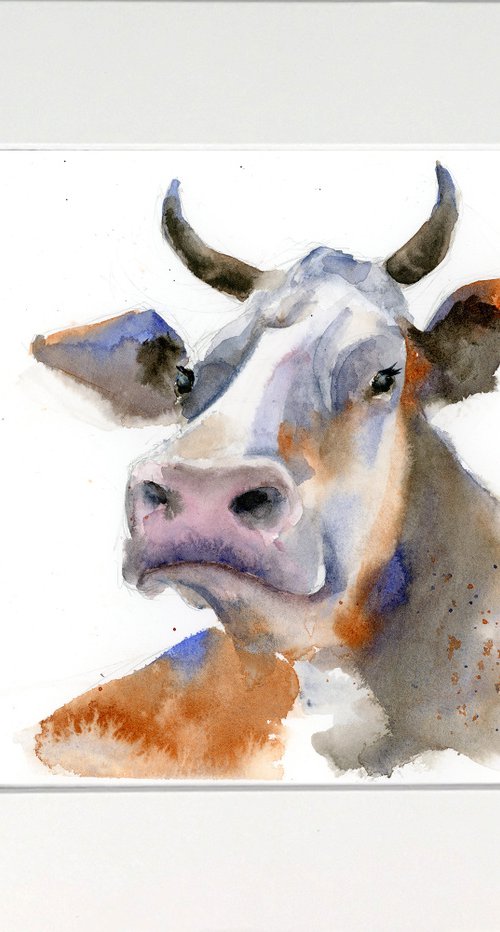 Cow (2 of 3) by Olga Tchefranov (Shefranov)