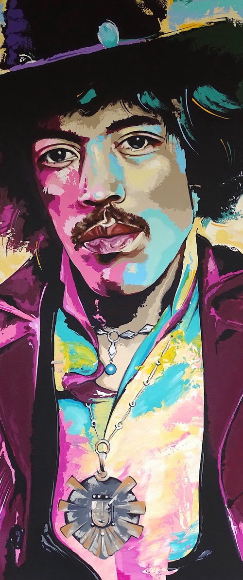 Jimi Hendrix by Livien Rózen