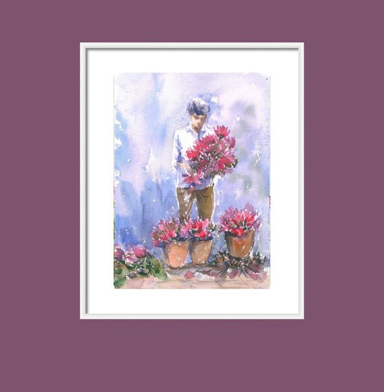 The Lotus Seller