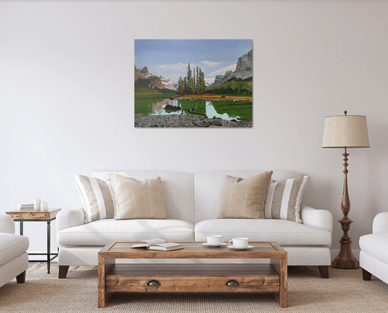 Spirit Island, Maligne Lake