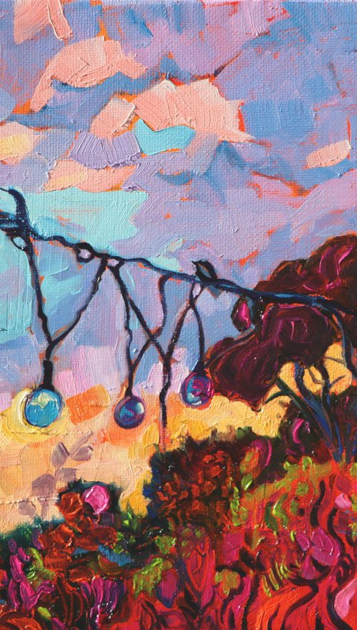 Winter Lights 2 by Mary Kemp