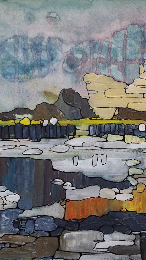 Stone landscape by Beta Sudnikowicz