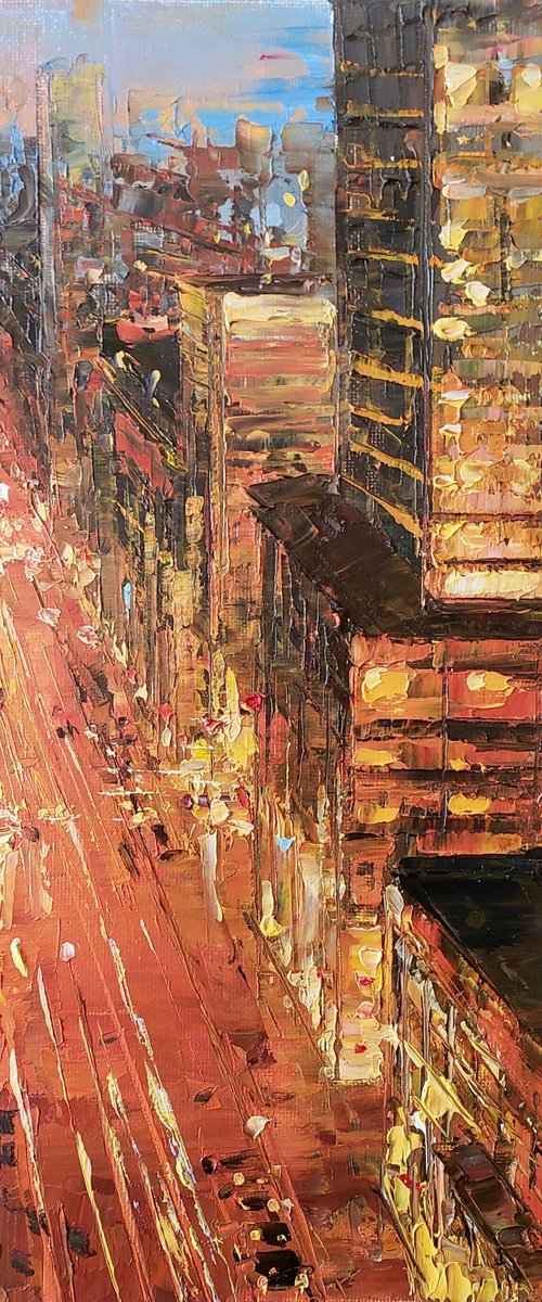 CITY LIGHTS #125. by Irina Alexandrina