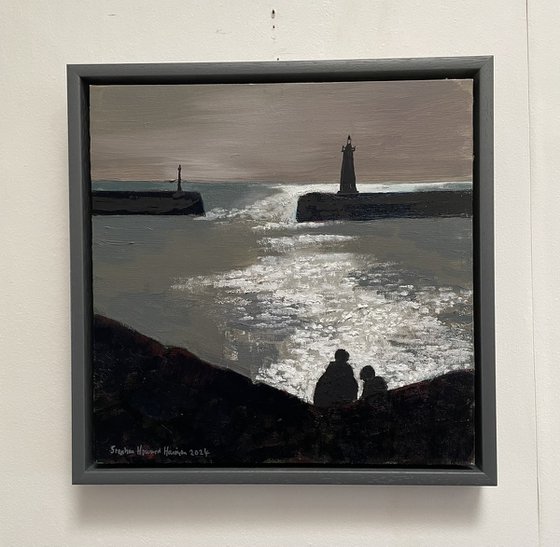 Father and son at Anstruther