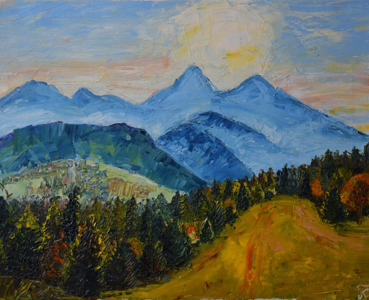 Meadow in High Tatras by Kate Grishakova