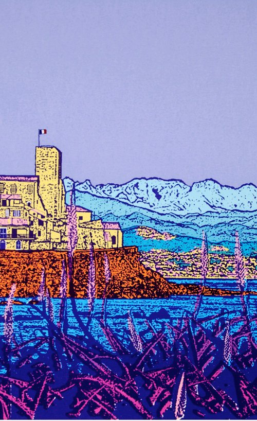 Antibes Ramparts by Talia Russell