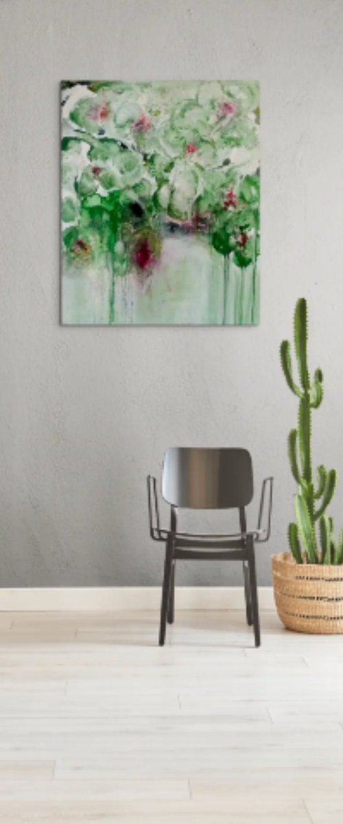 IN THE FRENZY OF FLOWERS 6 by Christa Haack