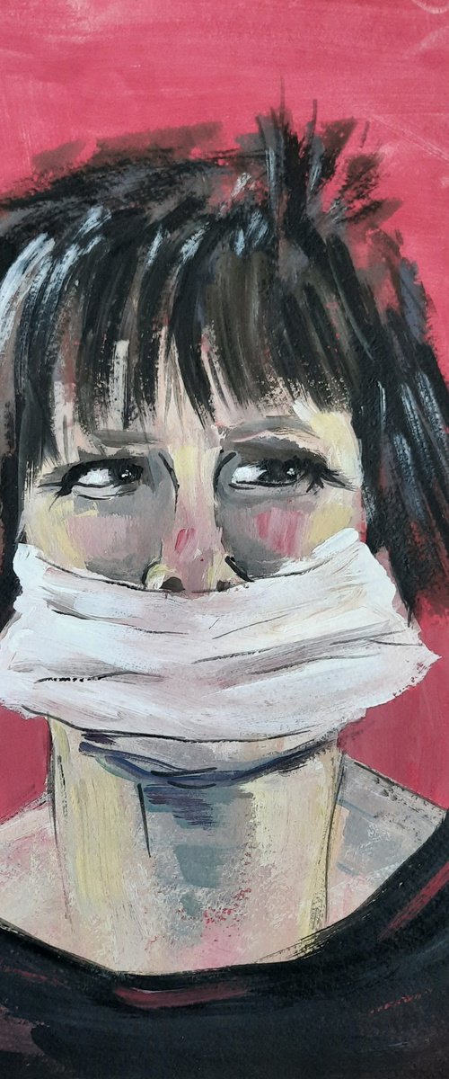 Portrait in the Time of the Pandemic by Vera Stein