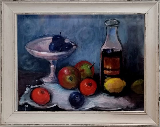 Still life with fruit