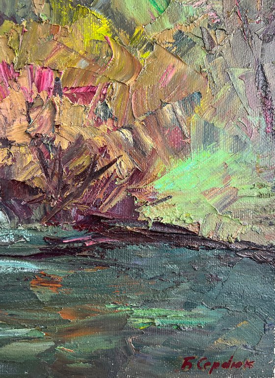 Morning Embroidered with Rays