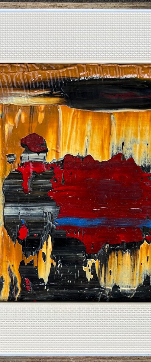 Blood at sunset by Svitlana Andriichenko