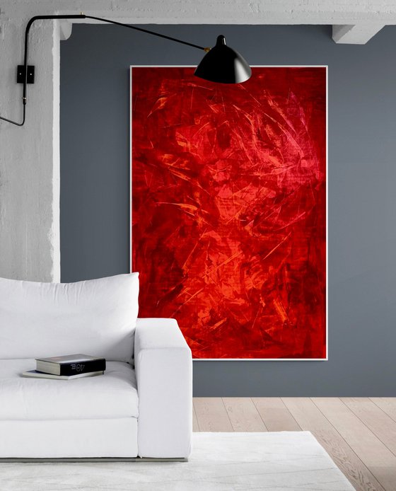 Red abstract 1525 Terra M