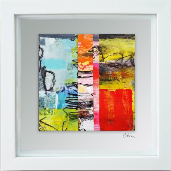 Framed ready to hang original abstract  - Feedback #10