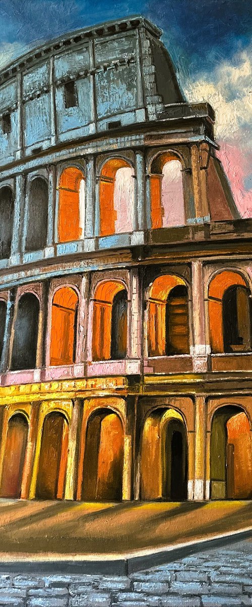 " The echo of the Colosseum " by Reneta Isin