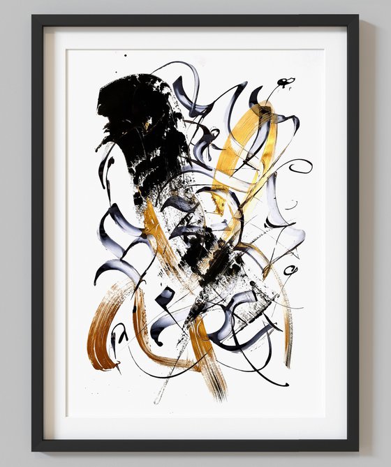 "Calligraphy expression".