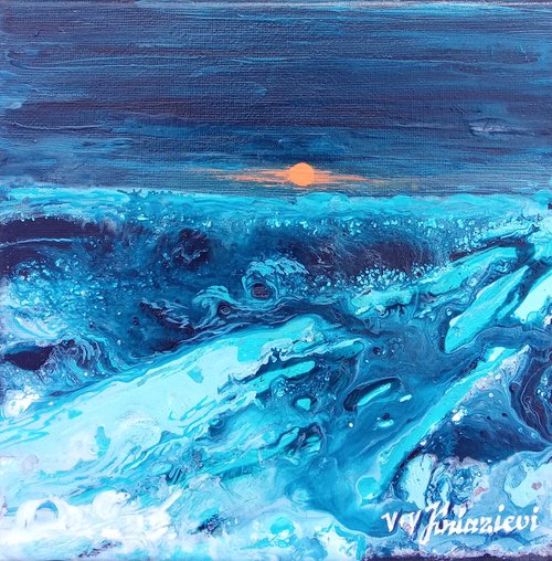 "Calming seascape #4" by V+V Kniazievi