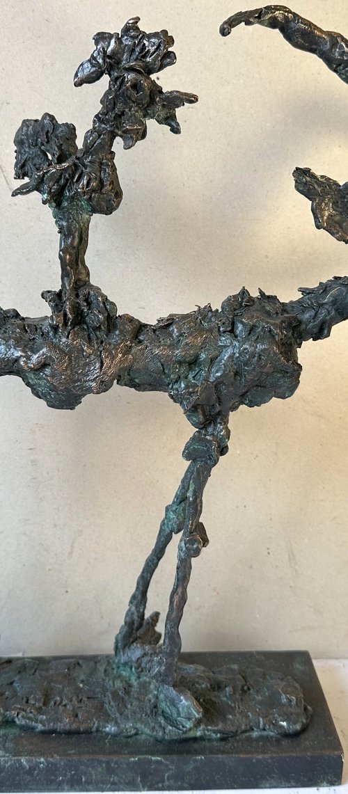 Goat wit bird 2025 by Toth Erno