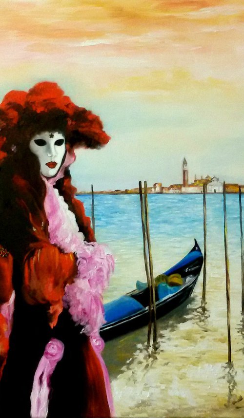 Carnival in Venice by Anna Rita Angiolelli