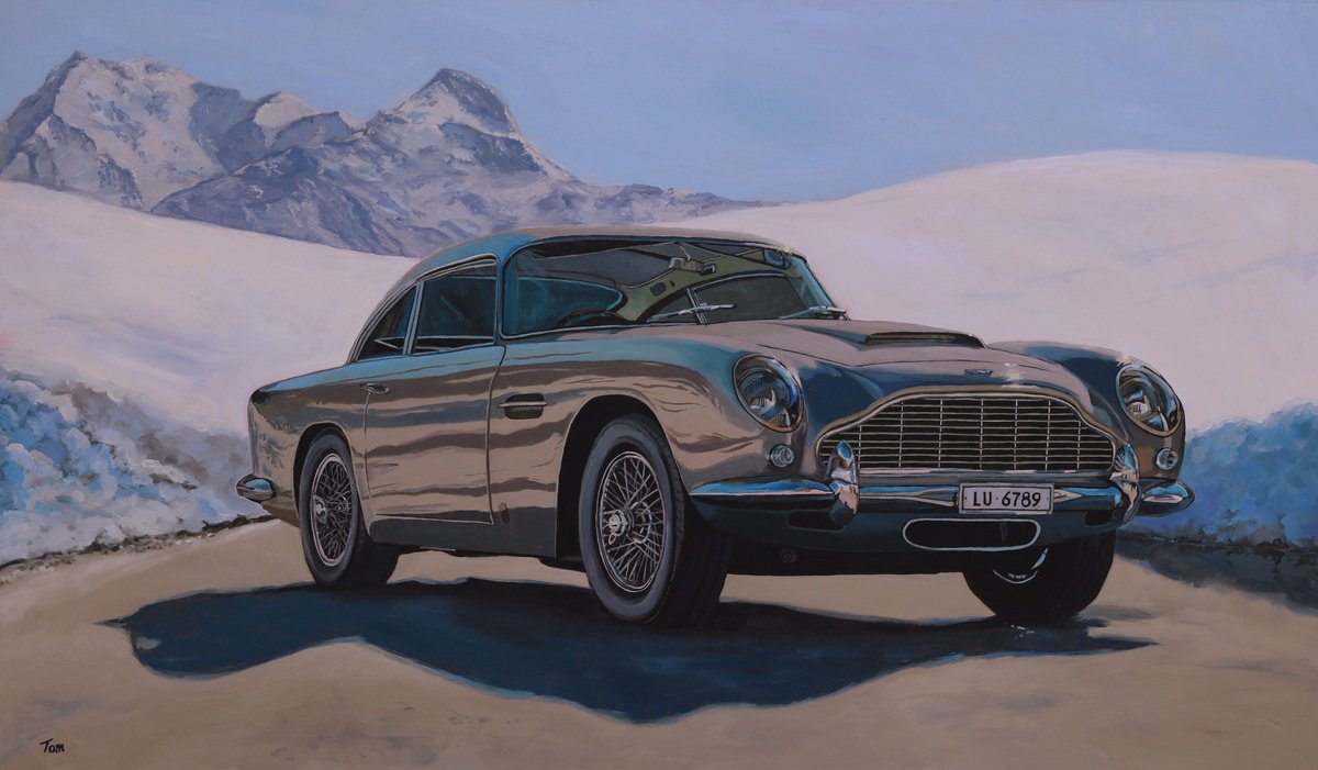 Aston Martin DB5 by Tom Clay