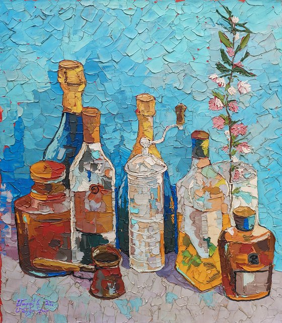 Bottles and Blossoms