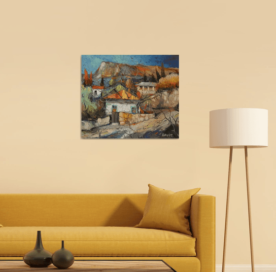 Village Under the Golden Ridge