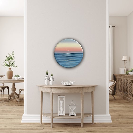 First Light - Coastal Sunrise Painting