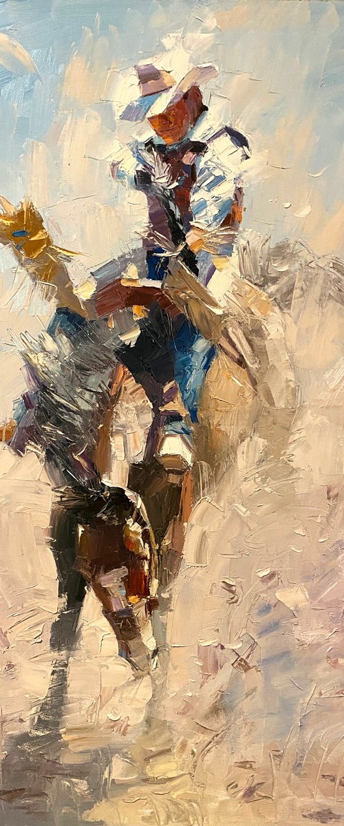 Bronco Braking by Paul Cheng
