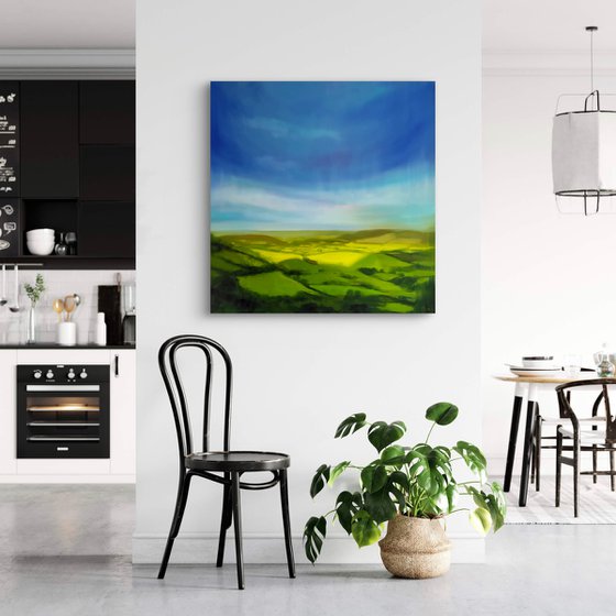 Sunlight on the hills