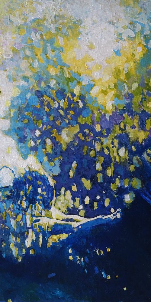 Lone Swimmer by Anatolii Varvarov