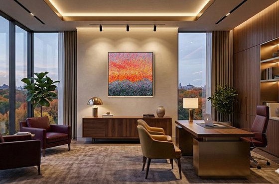 Where the Moment Breathes - framed