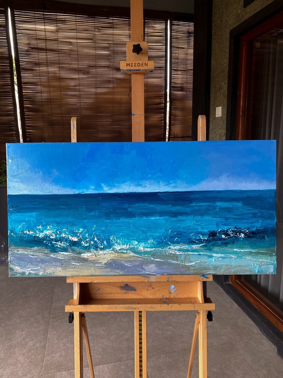 Abstract Turquoise Ocean