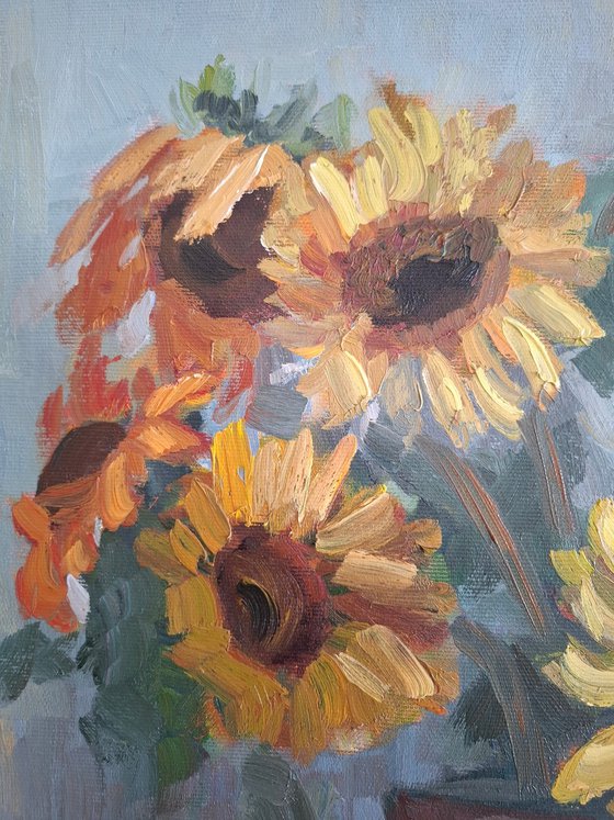 Still-life "Sunflowers #2"