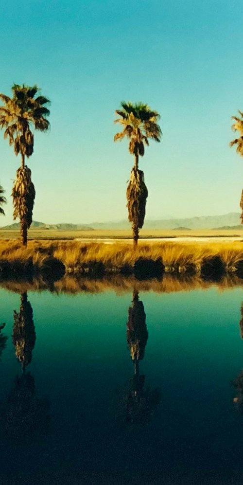 Zzyzx Resort Pool II, Soda Dry Lake, California by Richard Heeps