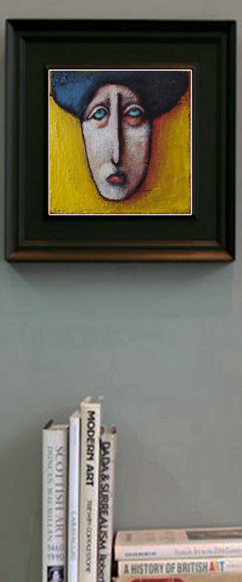 Hope IV (15x15x2cm) by Zhana Viel