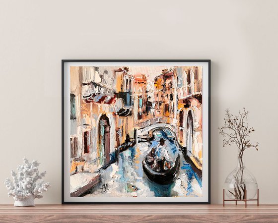 Venice painting oil on canvas