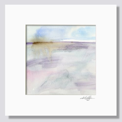 A Serene Journey 2021-24 - Abstract Painting by Kathy Morton Stanion by Kathy Morton Stanion