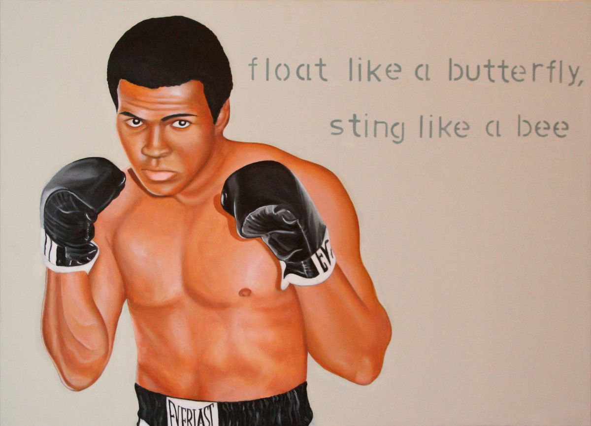 float like a butterfly, sting like a bee by Gennaro Santaniello