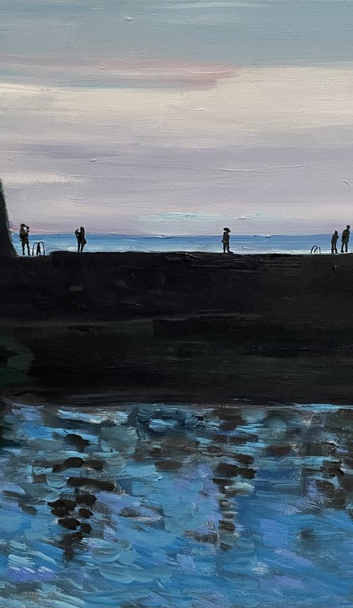 Anstruther Silhouettes by Stephen Howard Harrison