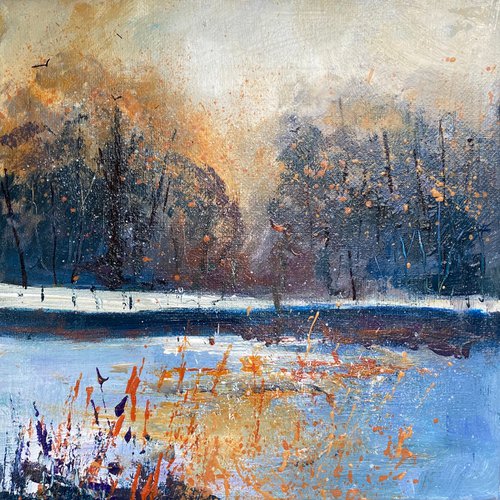 Seasons - Winter Trees by Teresa Tanner