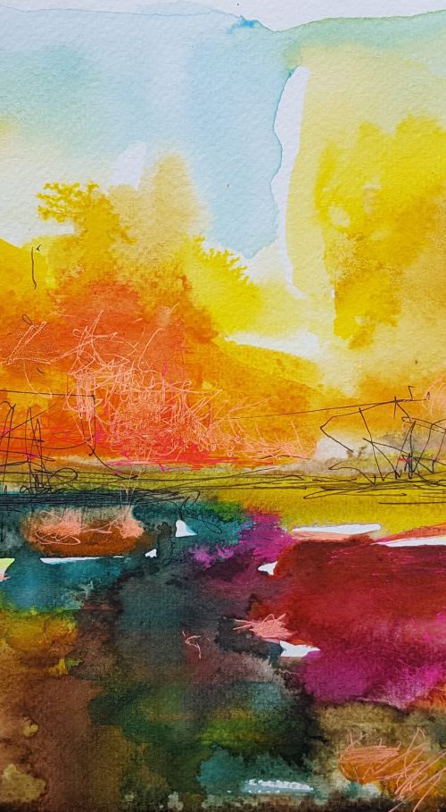 Landscape by Simon Tünde