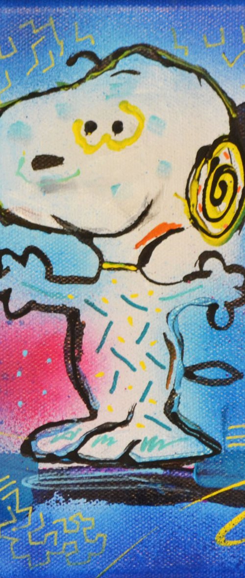 Snoopy heureux by ÂME SAUVAGE